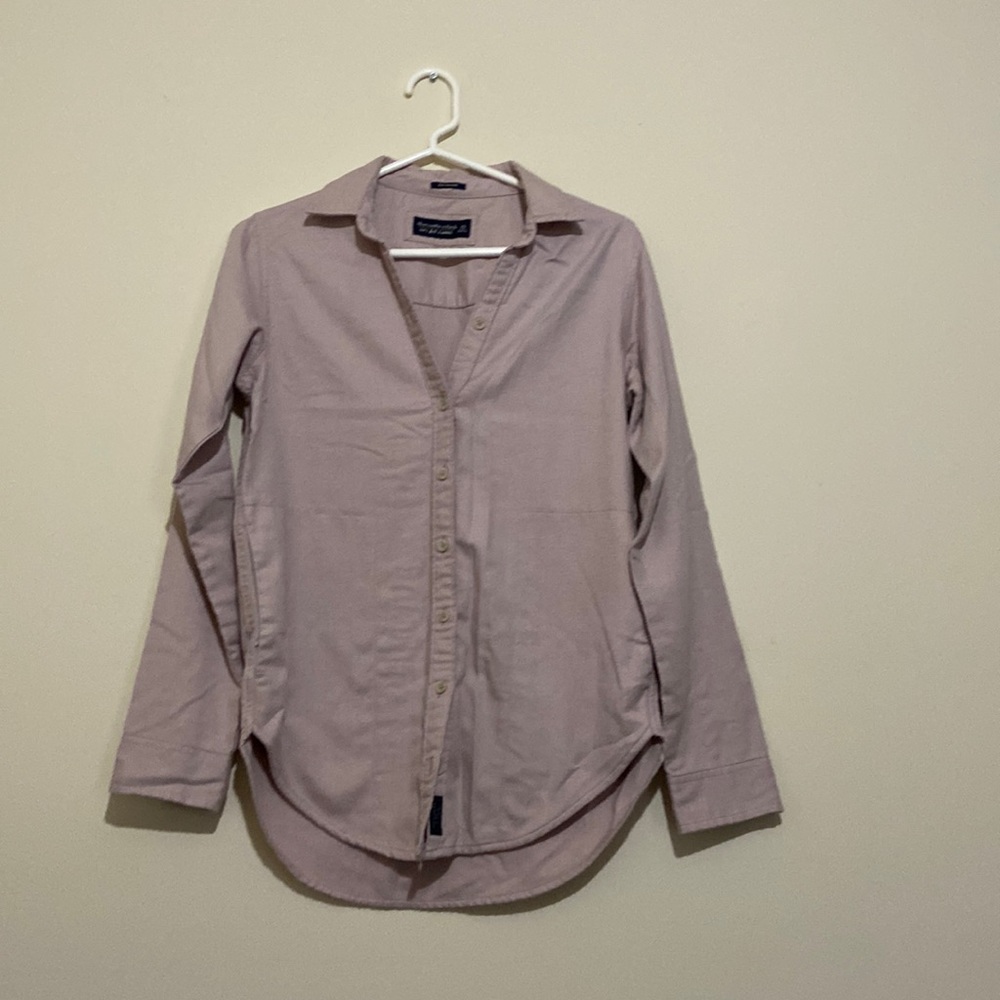 Abercrombie and Fitch pocket flannel shirt